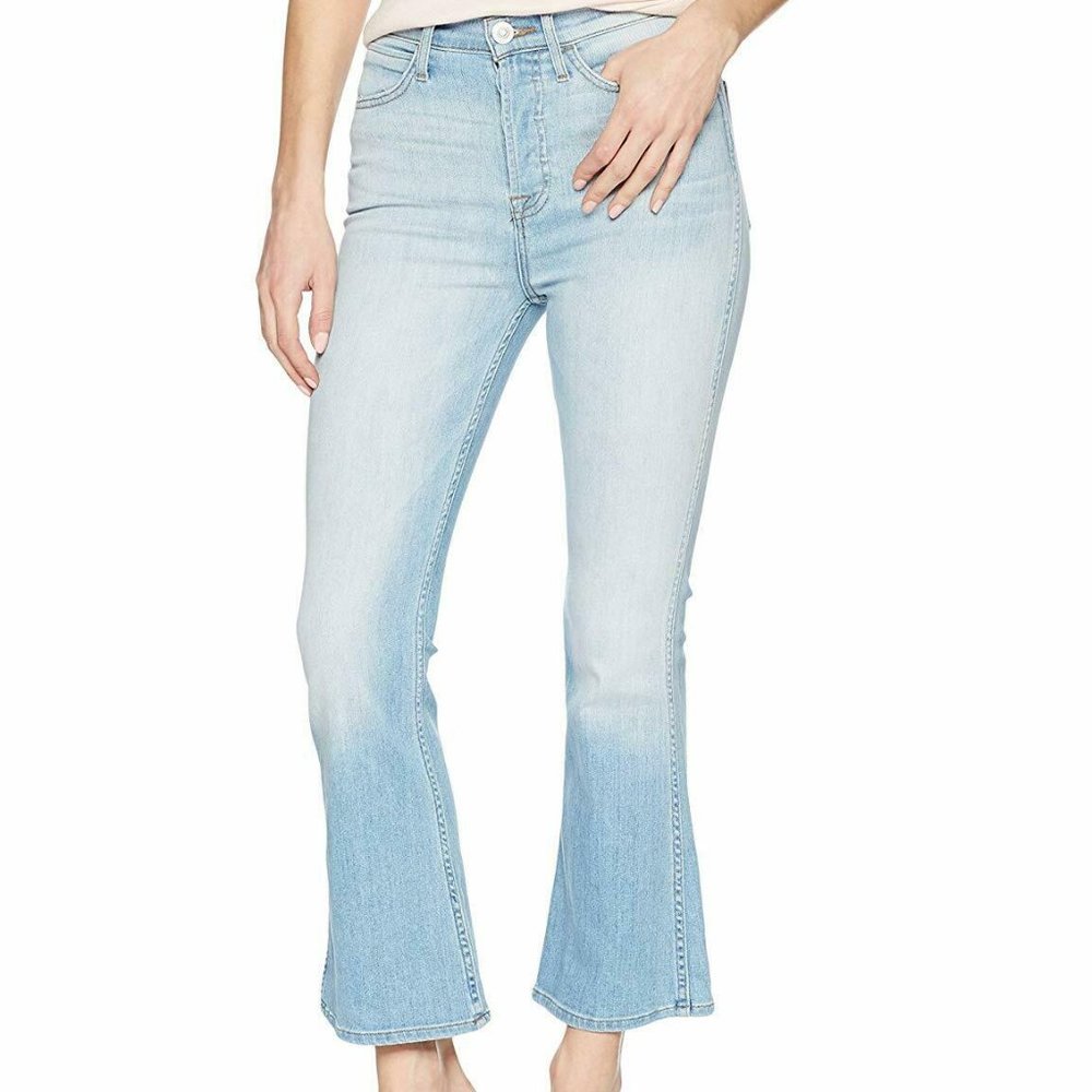 Hudson Jeans Womens Vintage Holly High Rise Flare